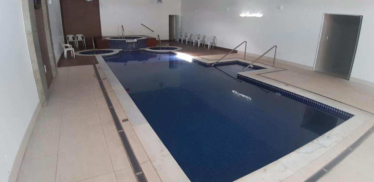 Flat No Apart-Hotel Cavalinho Branco Com Piscina Aquecida 1D8 Águas de Lindóia Extérieur photo